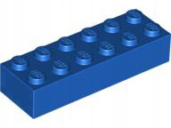 

Lego 2456 Klocek 2x6 niebieski Nowy (4g)