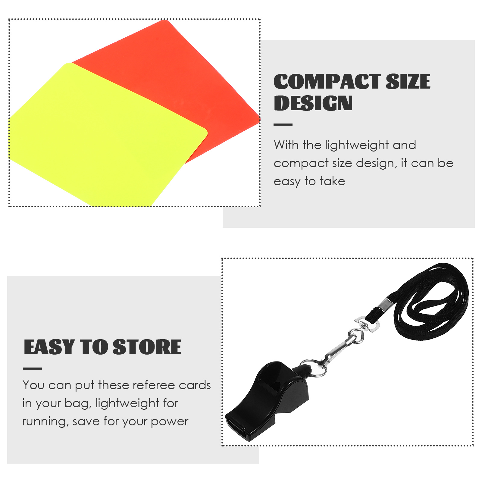 CZERWONA I ŻÓŁTA KARTKA SĘDZIA MECZOWEGO Model 52507713