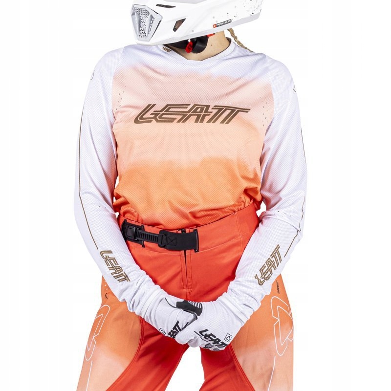 Mikina Offroad Dámska Leatt Moto 4.5 Lite Coral Pink M
