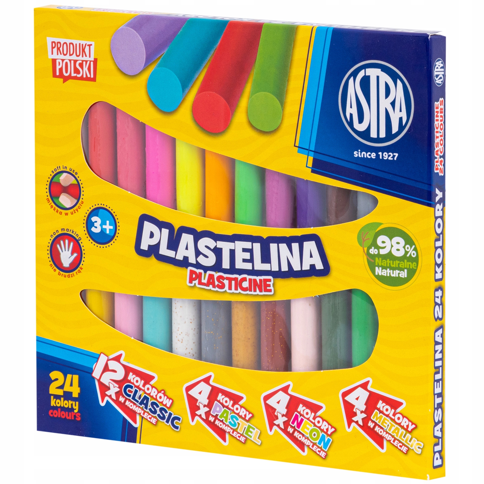 Plastelina Astra 24 szt.
