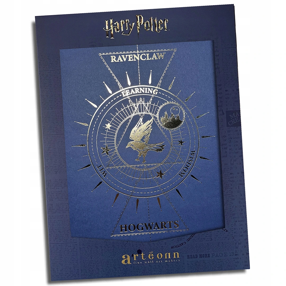 Plakát modrý Havraspár, Harry Potter