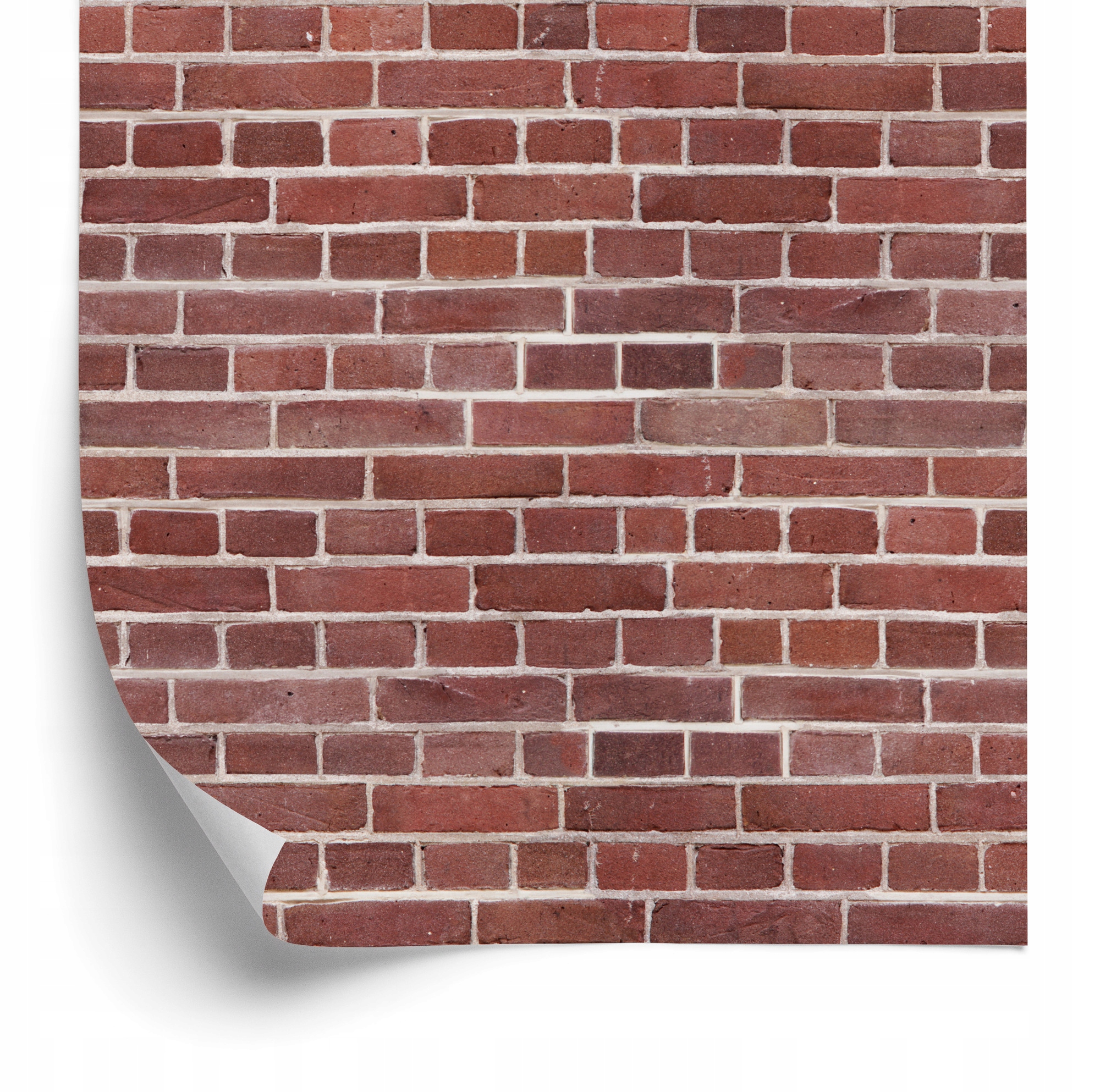 Tapeta Tmavá červená tehla 50x1000 cm