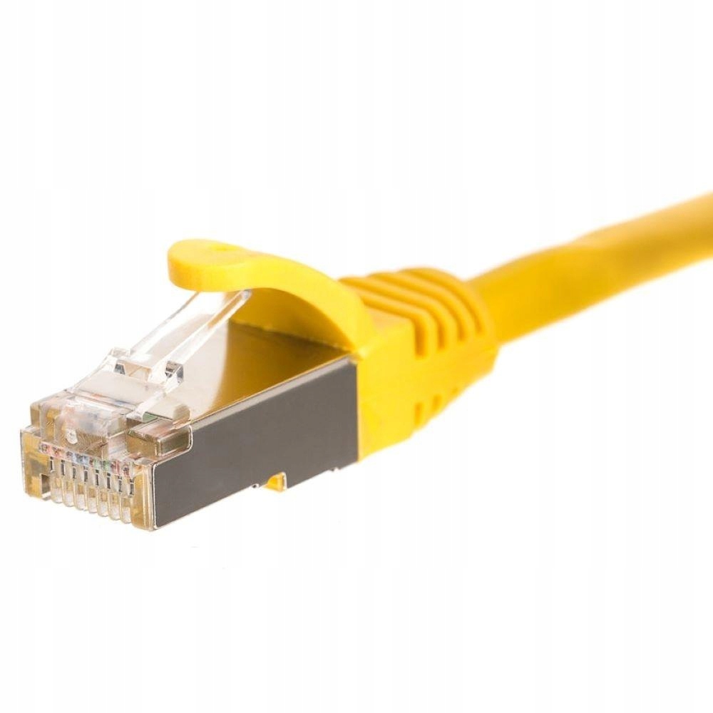 Kabel sieciowy Netrack żółty 5 m