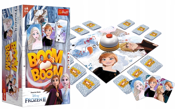 GRA DLA DZIECI BOOM BOOM KRAINA LODU II ELSA ANNA