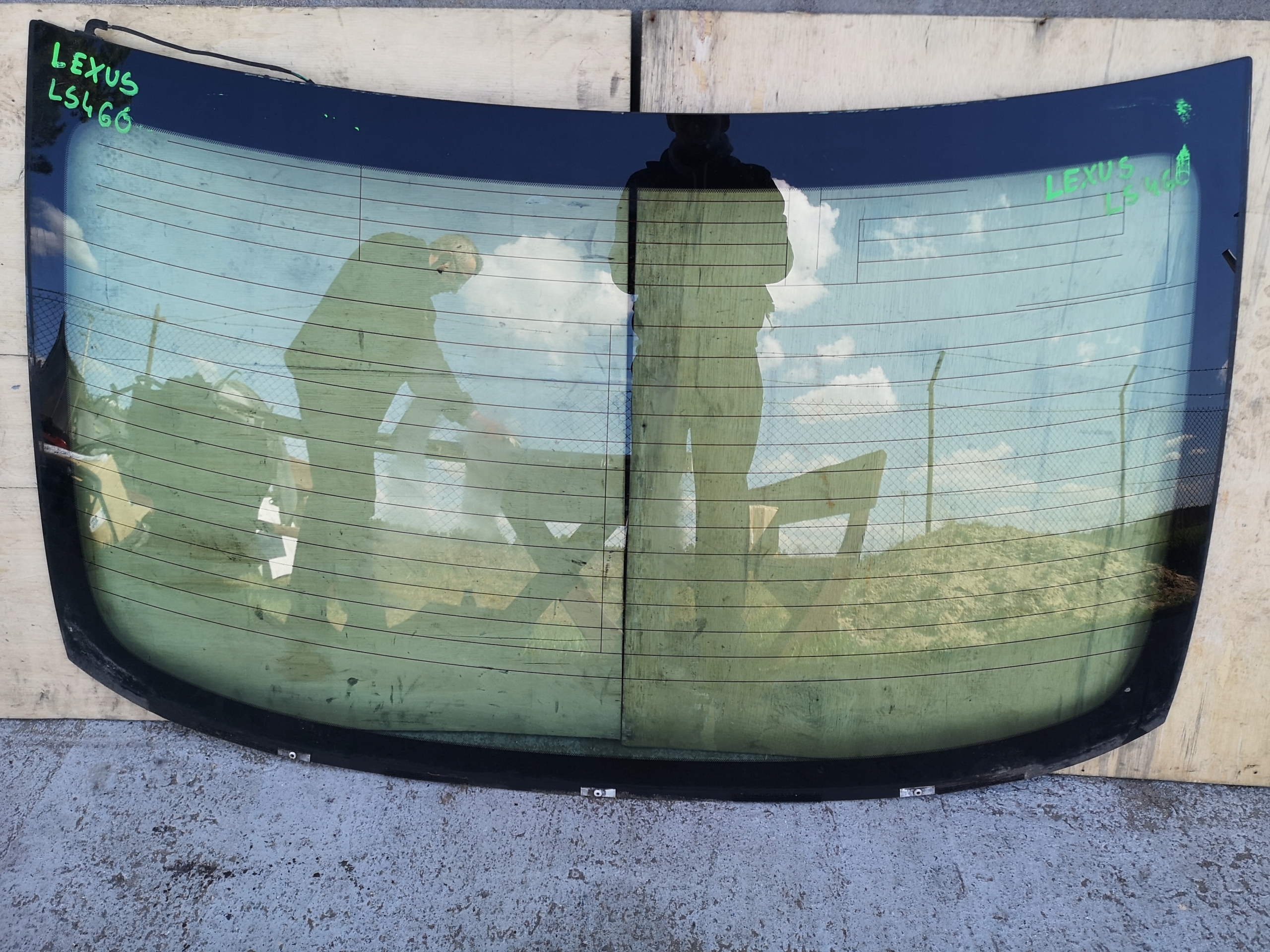 SZYBA TYŁ TYLNA LEXUS LS LS460 IV 06-