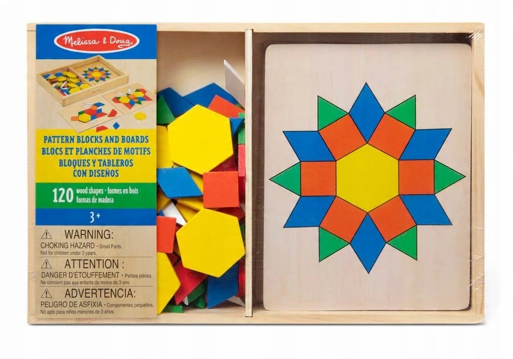 

Melissa and Doug Układanka mozaika drewniana