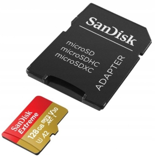 Karta pamięci SANDISK microSDXC Extreme 128GB Producent SanDisk