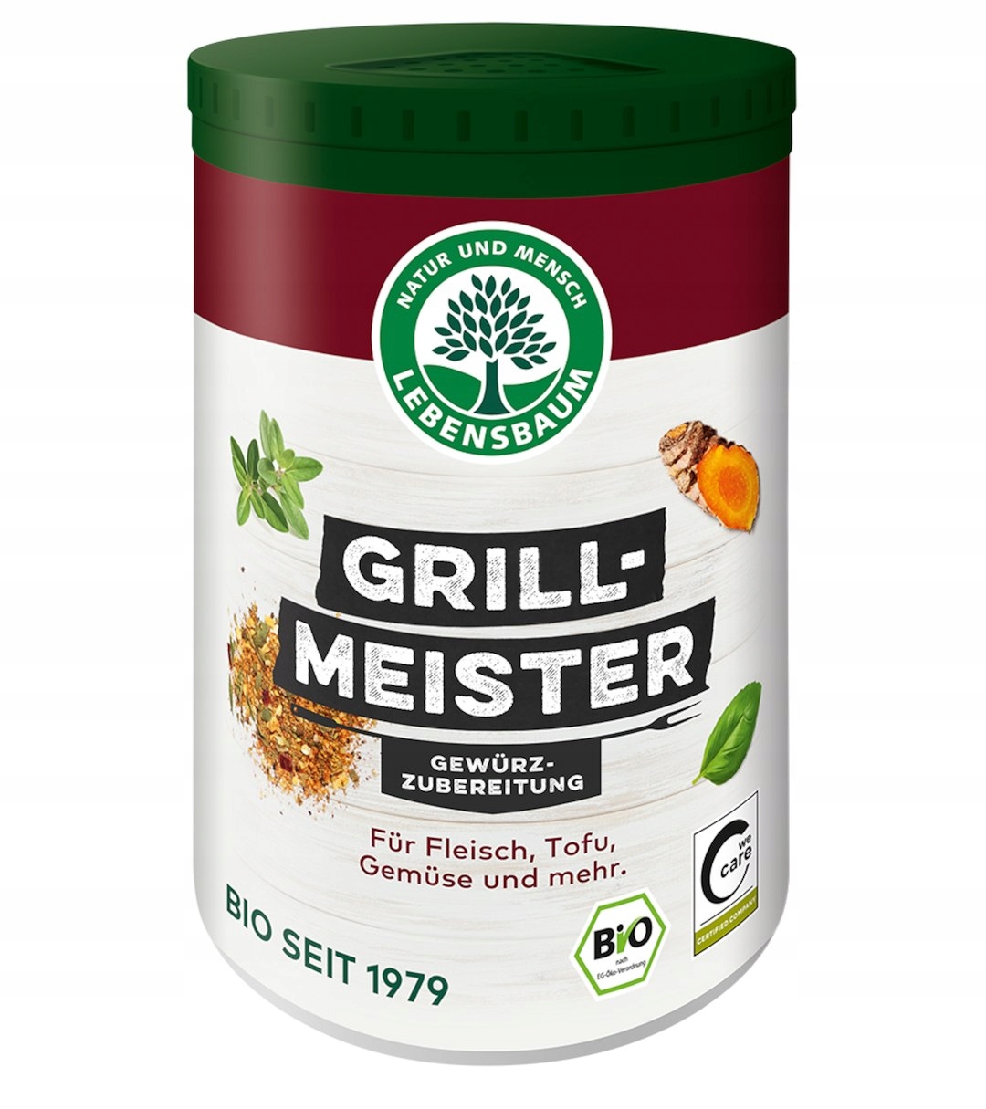 12x Przyprawa Do Grilla Bio 100 g Lebensbaum