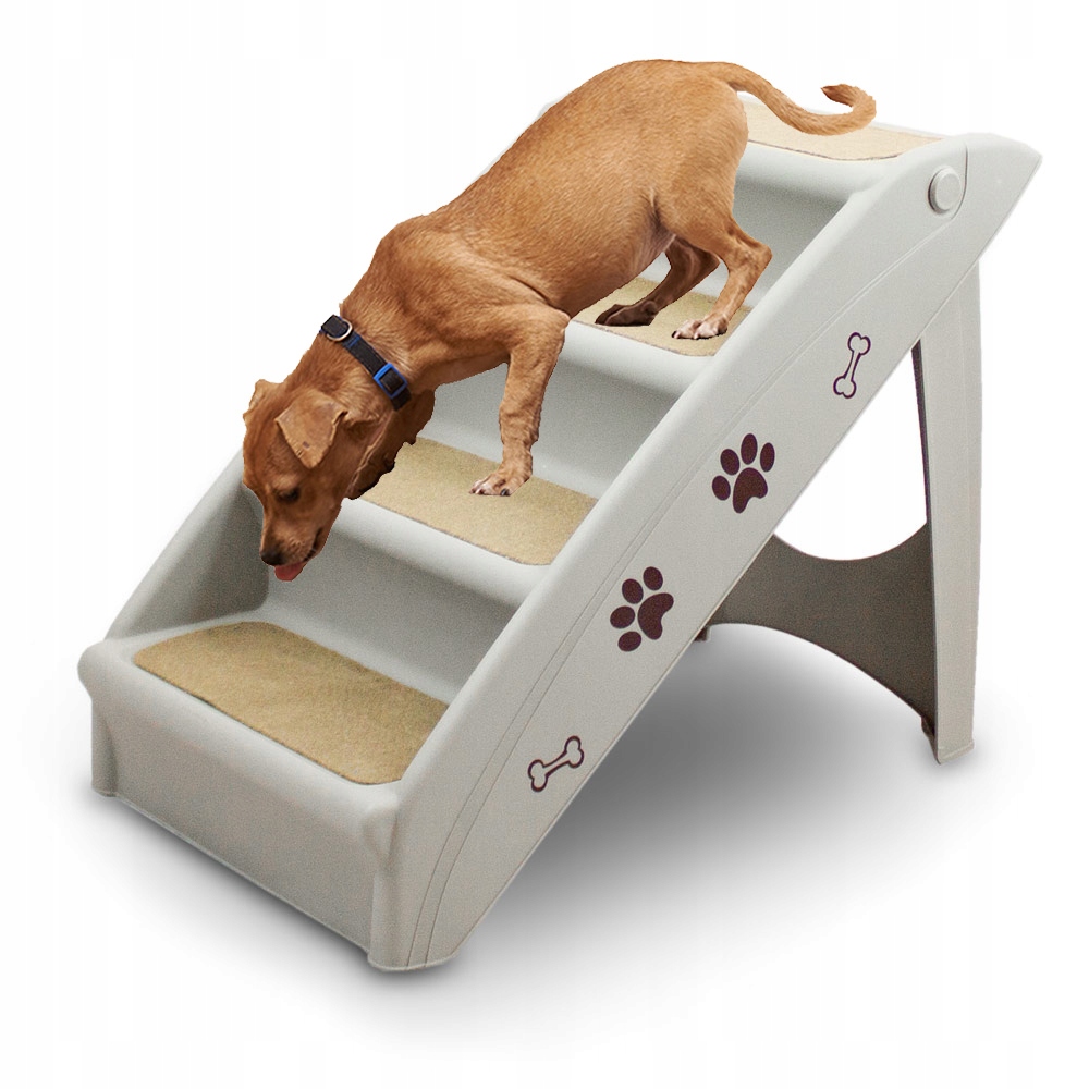 Levně Schůdky Plošina Pro Psa Kočku Skládací Do Auta Na Pohovku Max 100 Kg