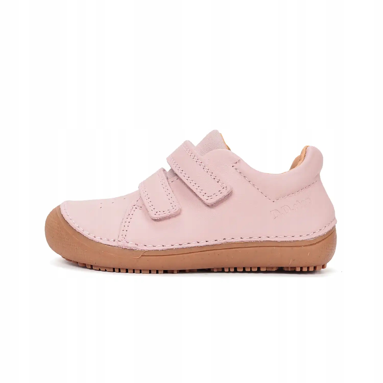 Półbuty skórzane barefoot D.D. Step S063-61983D Baby Pink 31