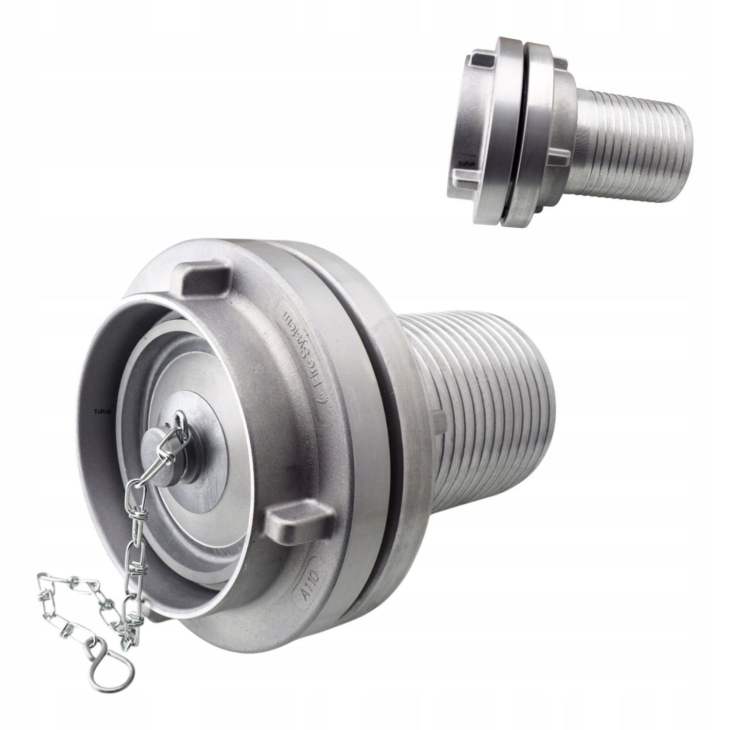 Szybkozłącze Storz A-110 pod wąż DN110 do opróżniania szamba Produkt Polski