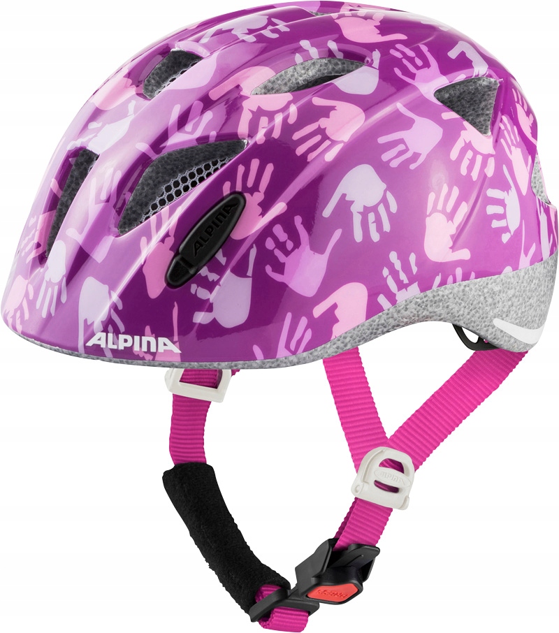 Cyklistická přilba Alpina Ximo Berry Hands Gloss 47-51