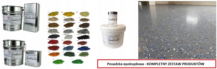 posadzka garaż piwnica Żywica Epoksyd zestaw 30m2