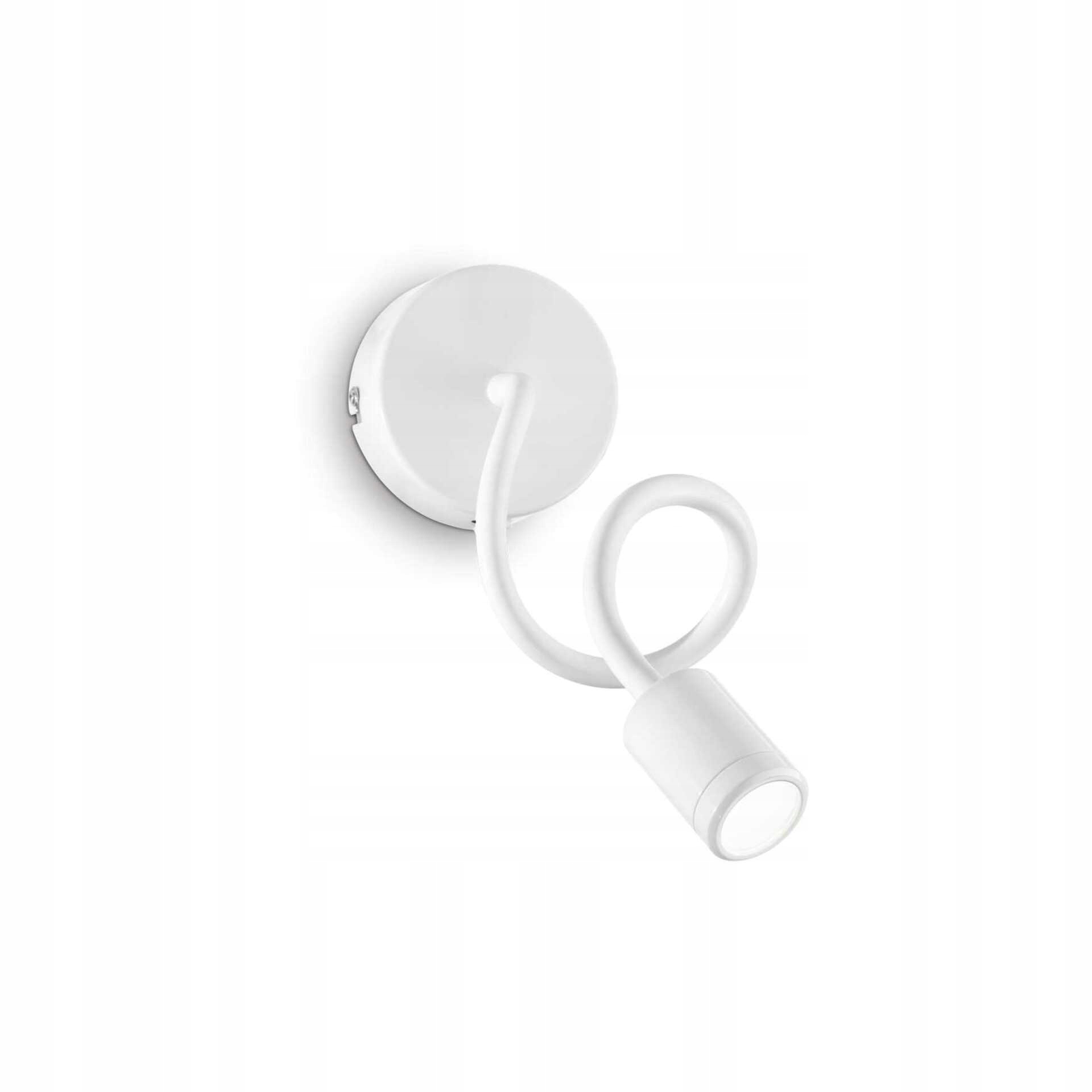 Bodové svítidlo Ideal Lux Focus AP1 bílá 3W Led 200lm ohebné rameno