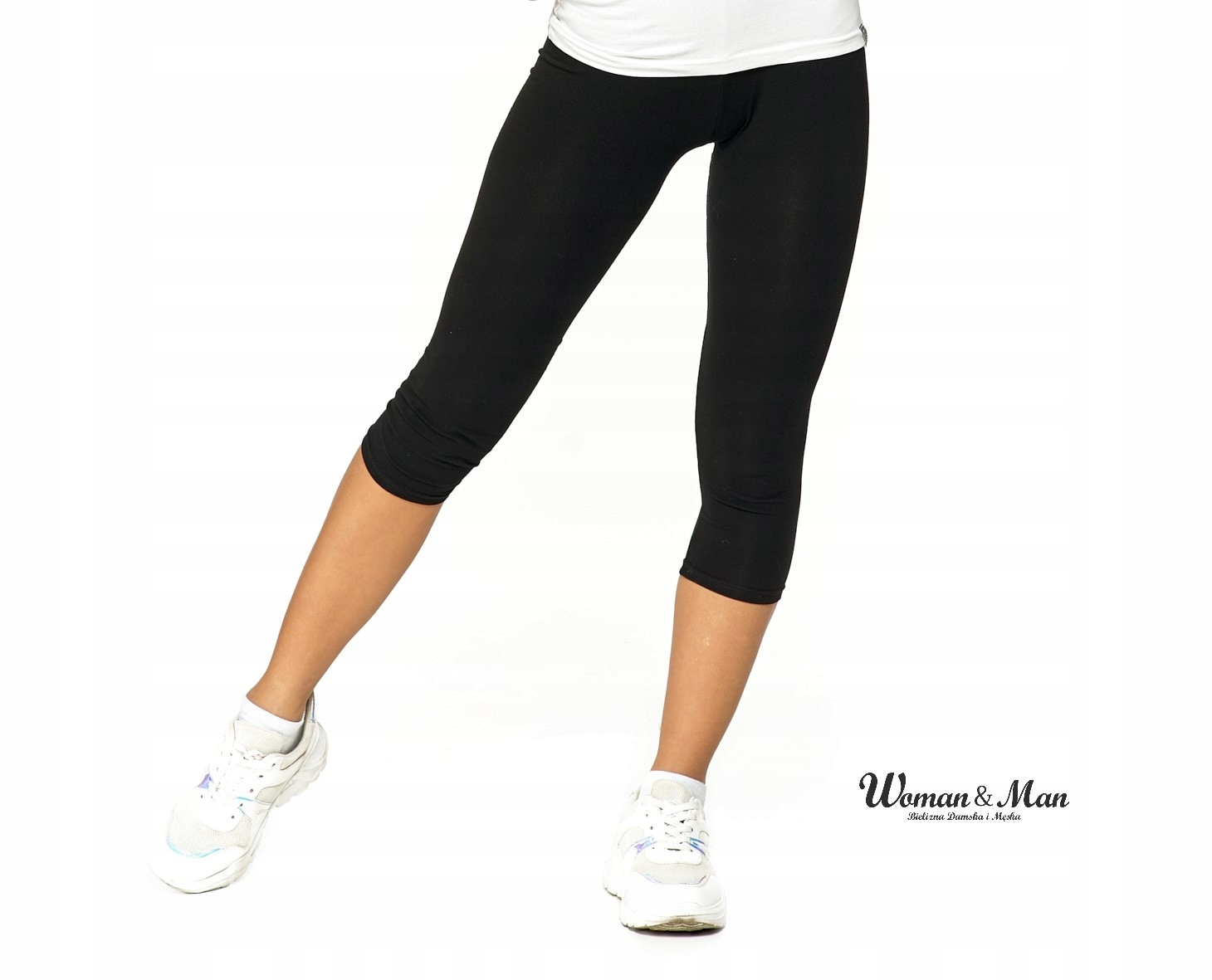 

Moraj Leginsy damskie 3/4 rozmiar 2XL Czarny