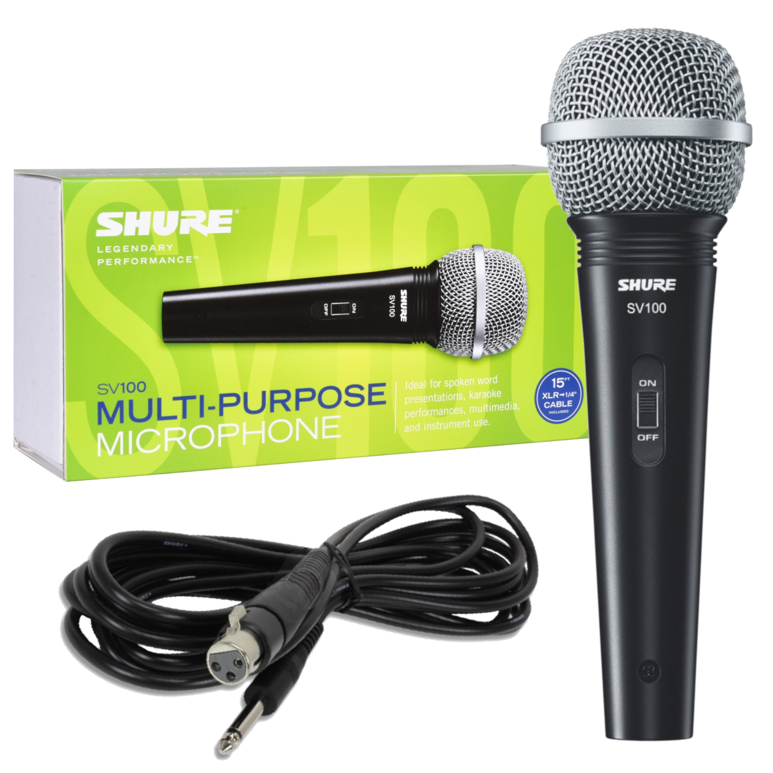 Shure SV100 Przewodowy Dynamiczny Czarny