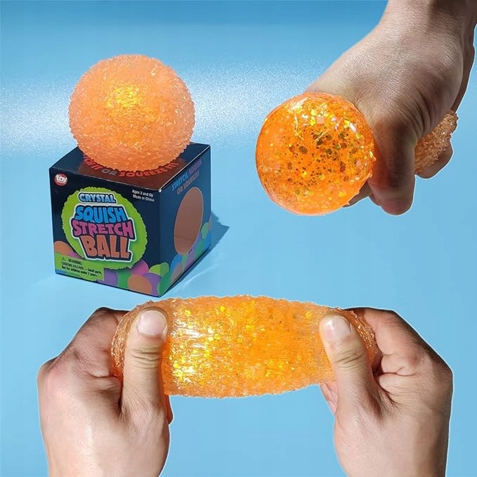 Játék Labdák Stresszoldó Labdák Fényes 6db Tanulási segédeszköz Gyerekeknek EAN (GTIN) 5907182681698