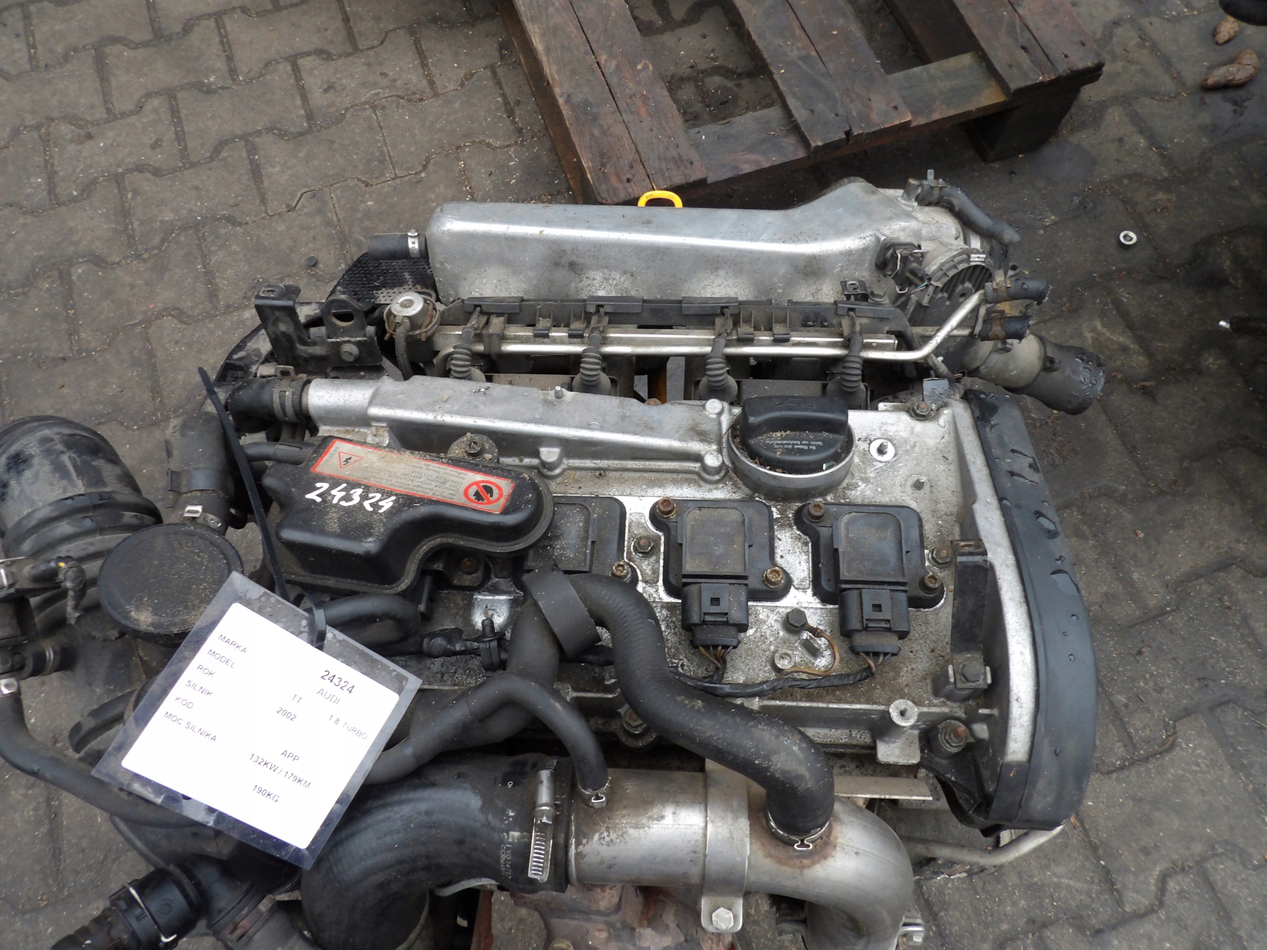 Audi TT 8N engine 1,8 Turbo APP 132KW 179KM