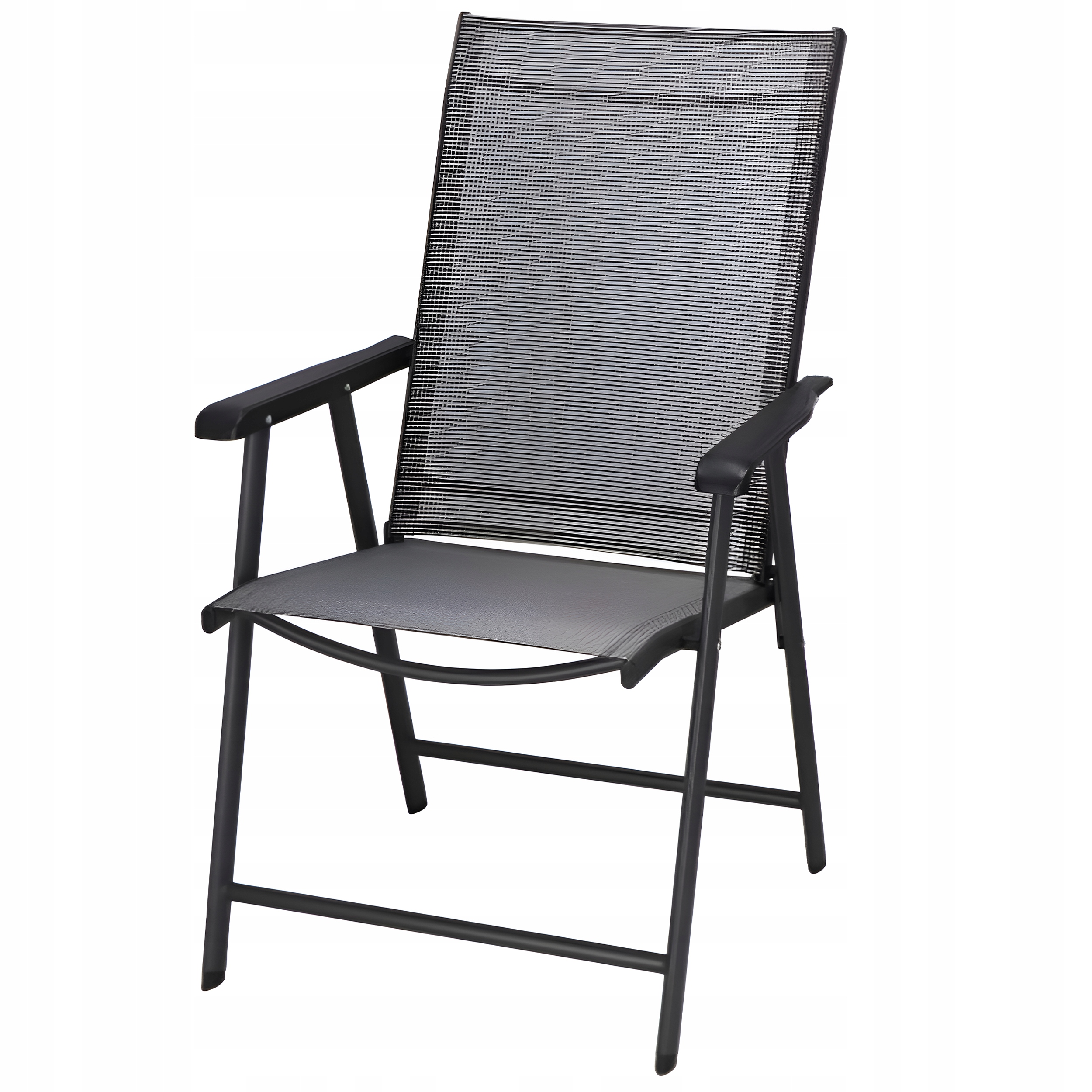 Moderná Balkónová Terasová Skladacia Stolička Do Záhrady 150 Kg, Sada 2 Ks