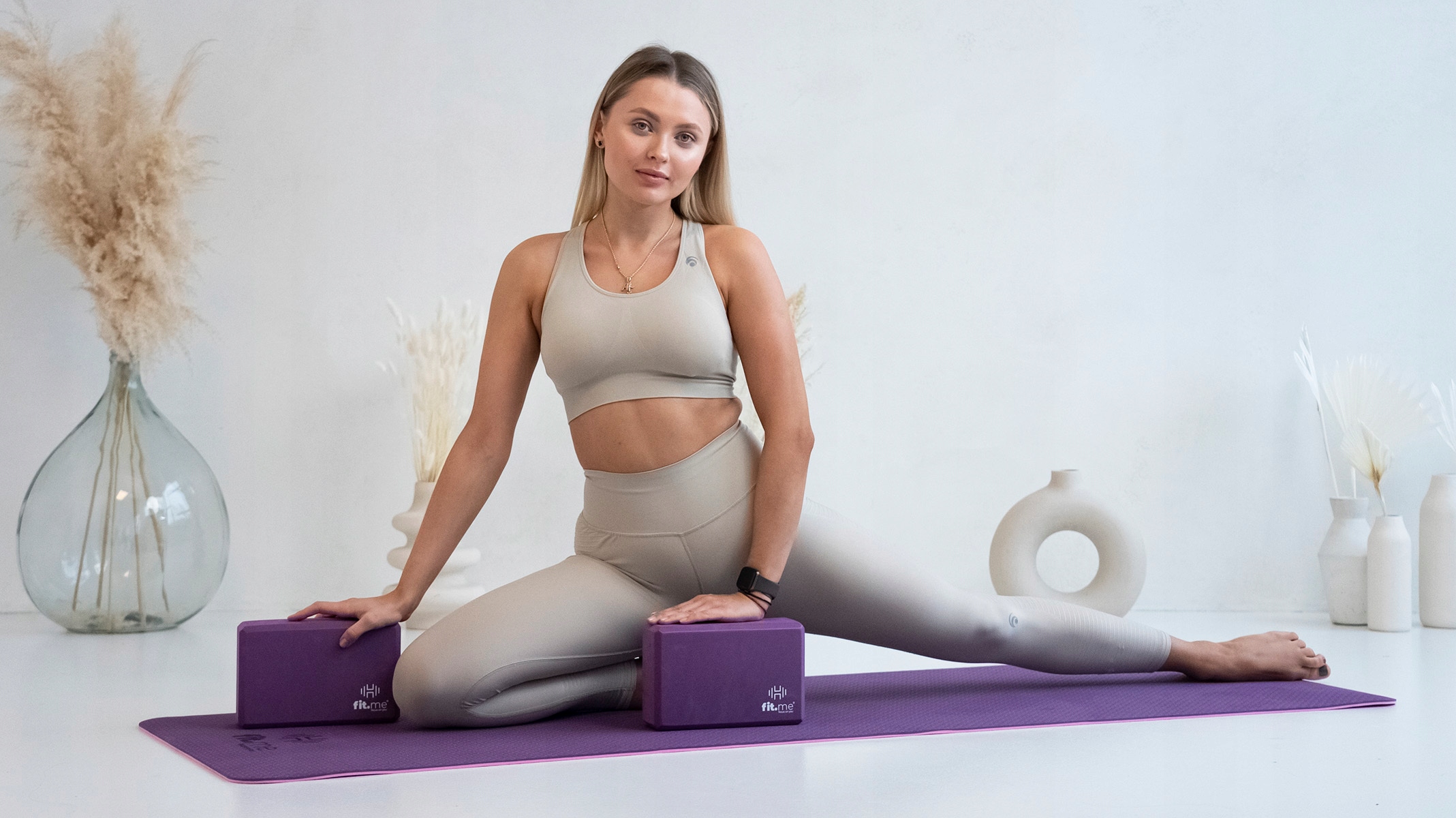 ZESTAW KOSTKI 2 SZT. KOSTKA KLOCEK BLOK DO JOGI ĆWICZEŃ ODPORNA WYTRZYMAŁA Liczba sztuk 2 szt.