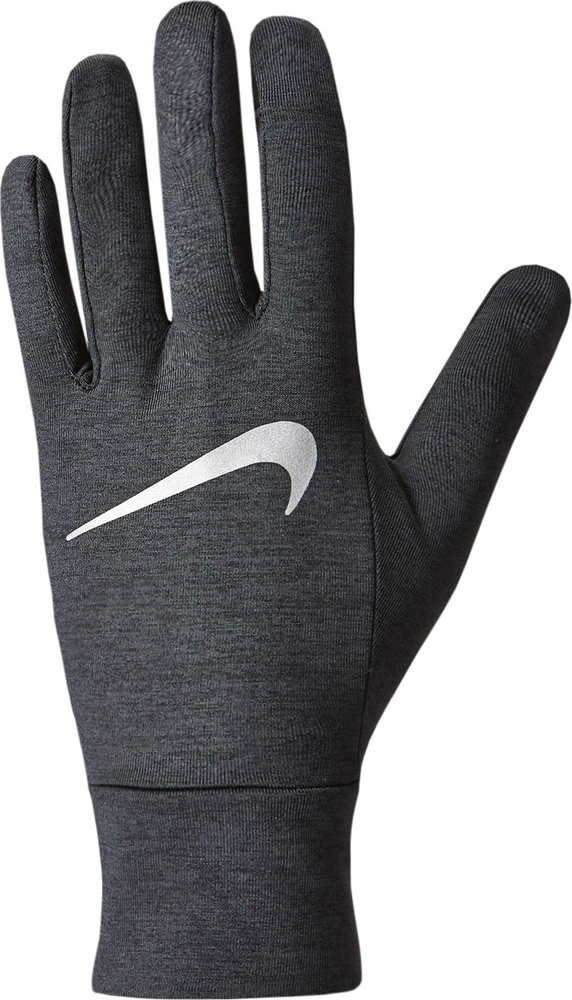 Dámské Běžecké Rukavice Nike Dri-fit Fleece Šedé N1002577082 r Xs/s