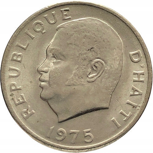 58973. Haiti, 5 centymów, 1975r.