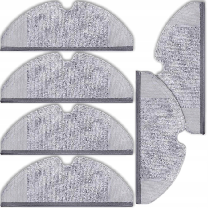 6x MOP ŚCIERKI NAKŁADKA DO ROBOROCK S5 S50 S55 S6