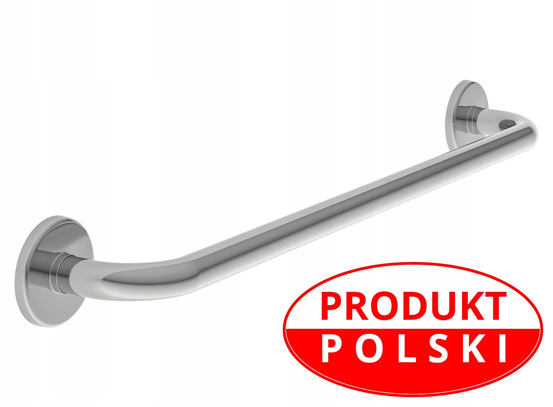 

Poręcz uchwyt łazienkowy drążek prosty chrom 80 cm