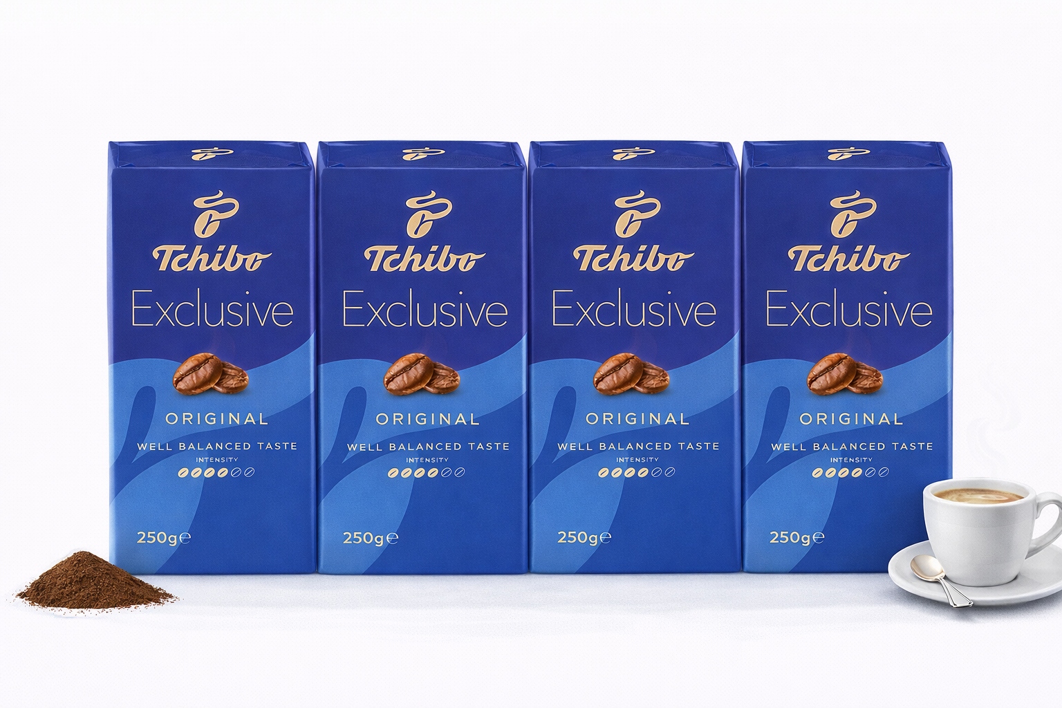 Levně Mletá Káva Tchibo Exclusive 250 g