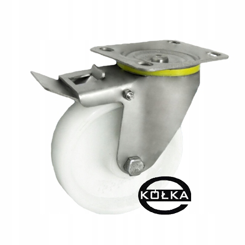 Kolo fi.125 mm torzní Nerdzevné s brzdou