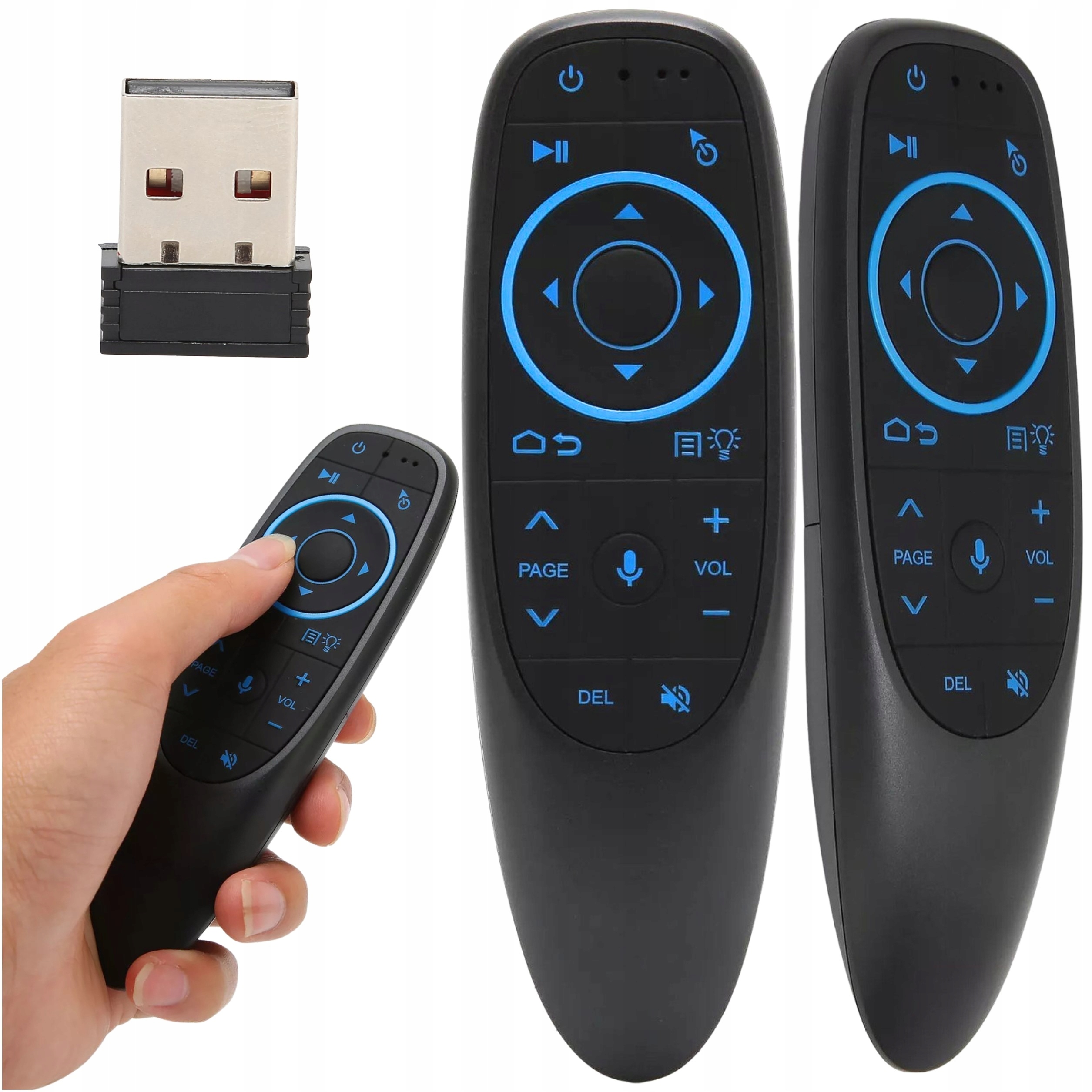Dálkový Ovladač Chytrá Bezdrátová Myš S Hlasovým Ovládáním G10 G10S Tv Pc Usb