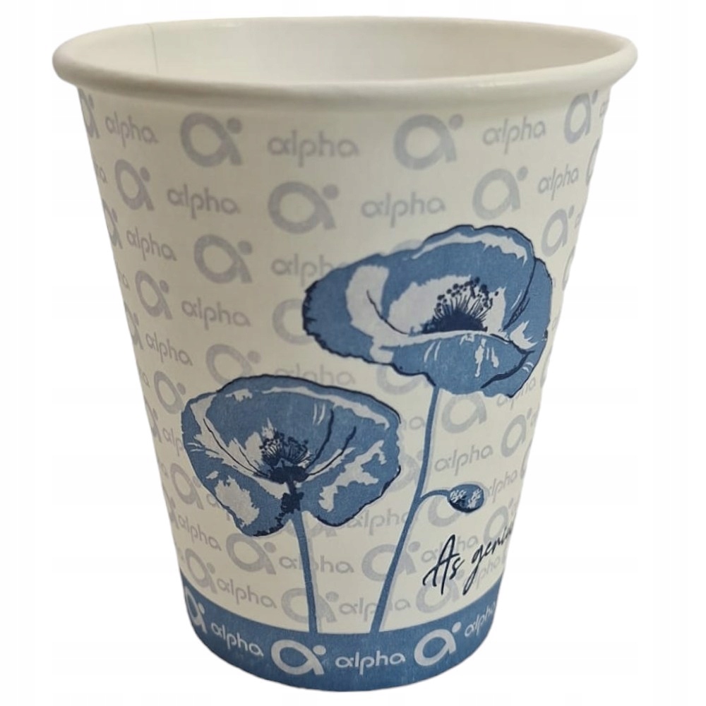 Kubek papierowy 160ml biały plastic free 80szt