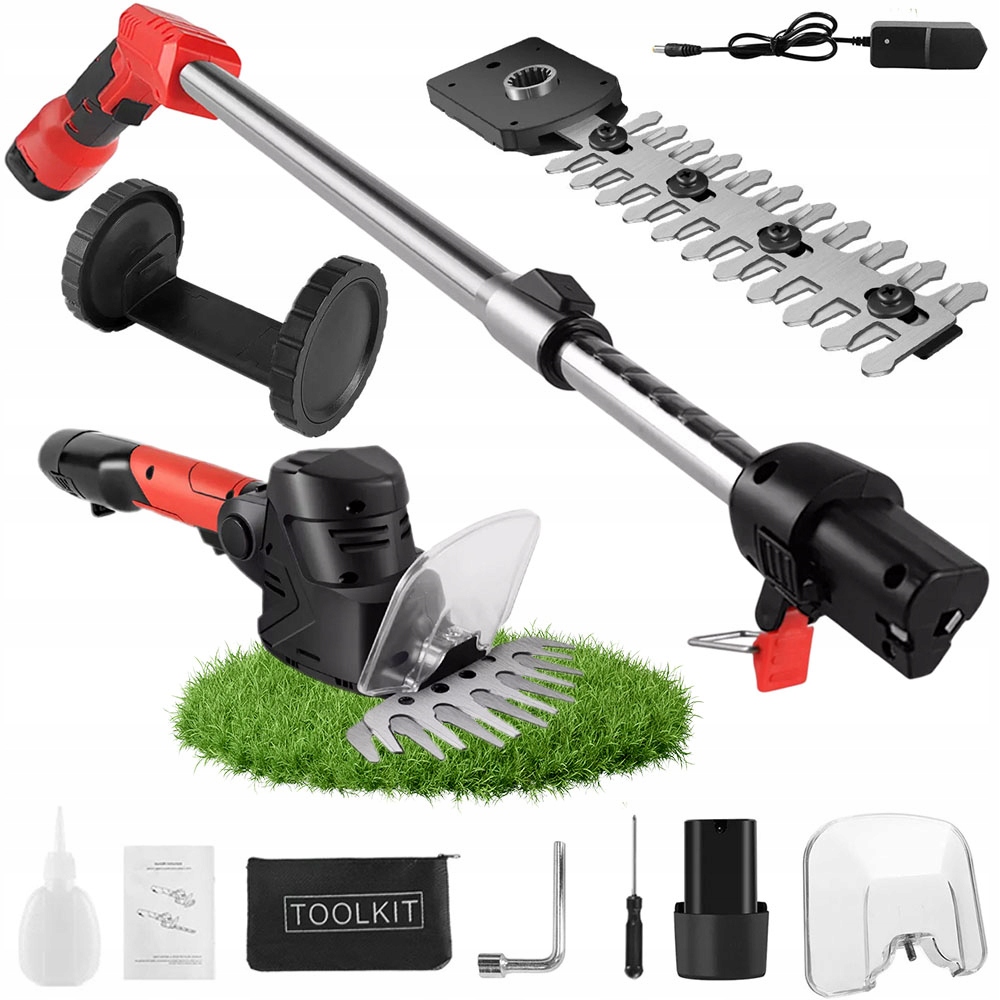 Zahradní sekačka Nůžky na živý plot Elektrická sekačka na Trávy Aku