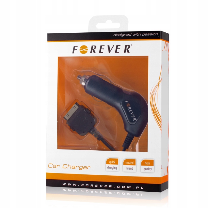 

Ładowarka samochodowa Forever do iPhone 1100 mAh H