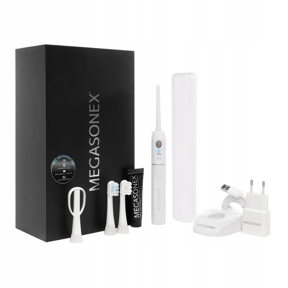 Megasonex M8S szczoteczka ultradźwiękowa najnowszej generacji