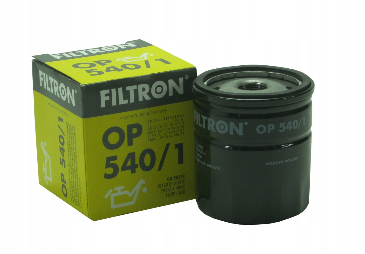 

Filtr Oleju Filtron OP540/1 Citroen Peugeot Ford
