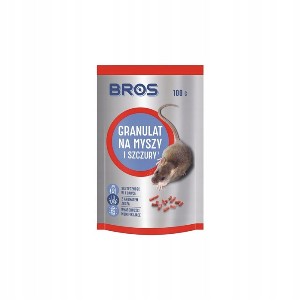

Silna Trutka Na Myszy Szczury Granulat 100G Bros