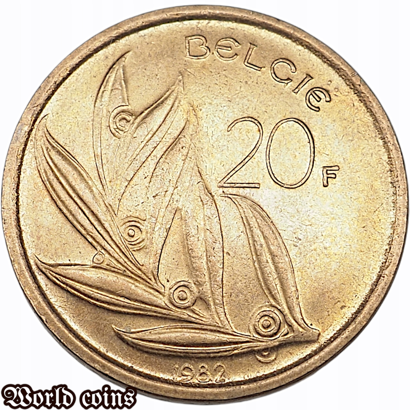 20 FRANKÓW 1982 BELGIE - BELGIA