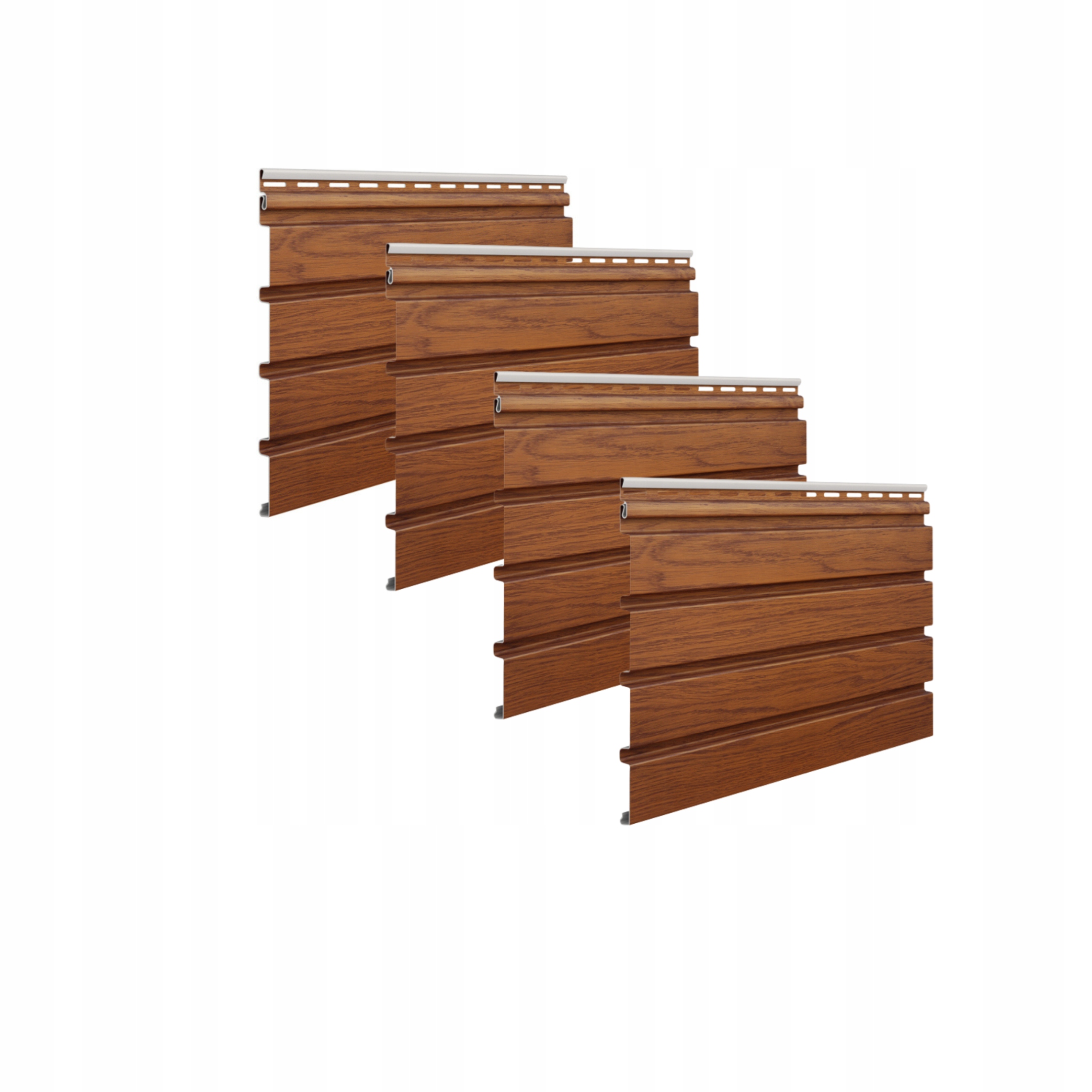 Vnější fasádní lamely 295 x 28,3 cm Lamel Vilo Snadná Montáž 4 ks