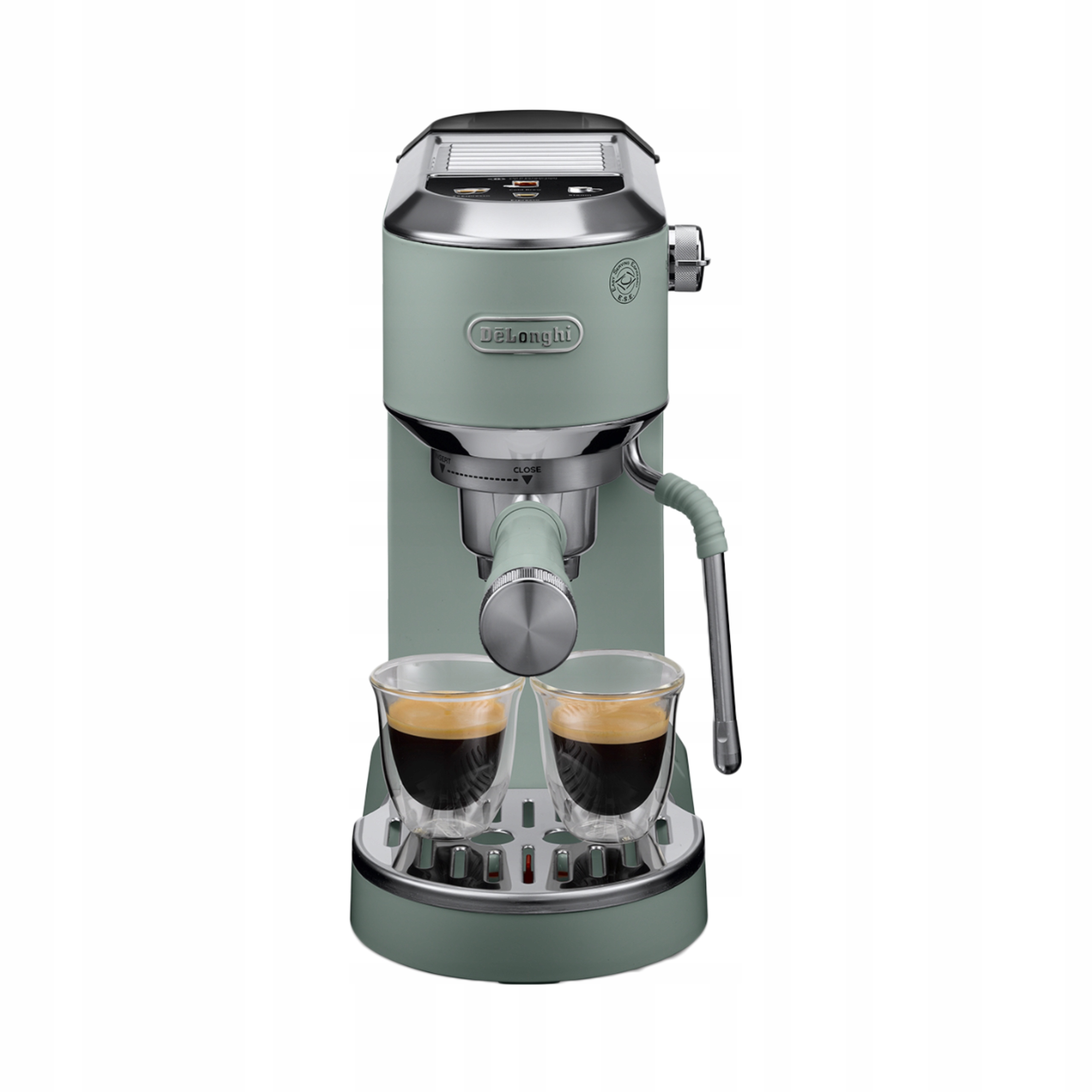 Ekspres ciśnieniowy kolbowy DeLonghi Dedica Duo EC890.M 15 Bar zielony