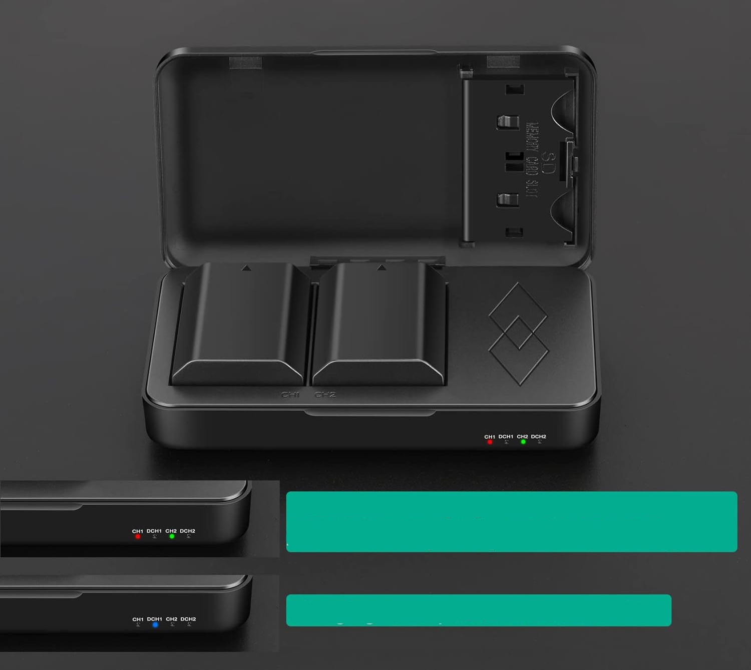 JYJZPB NP-FZ100 Zestaw 2 akumulatorów i ładowarki do akumulatorów A7iii Marka Inna