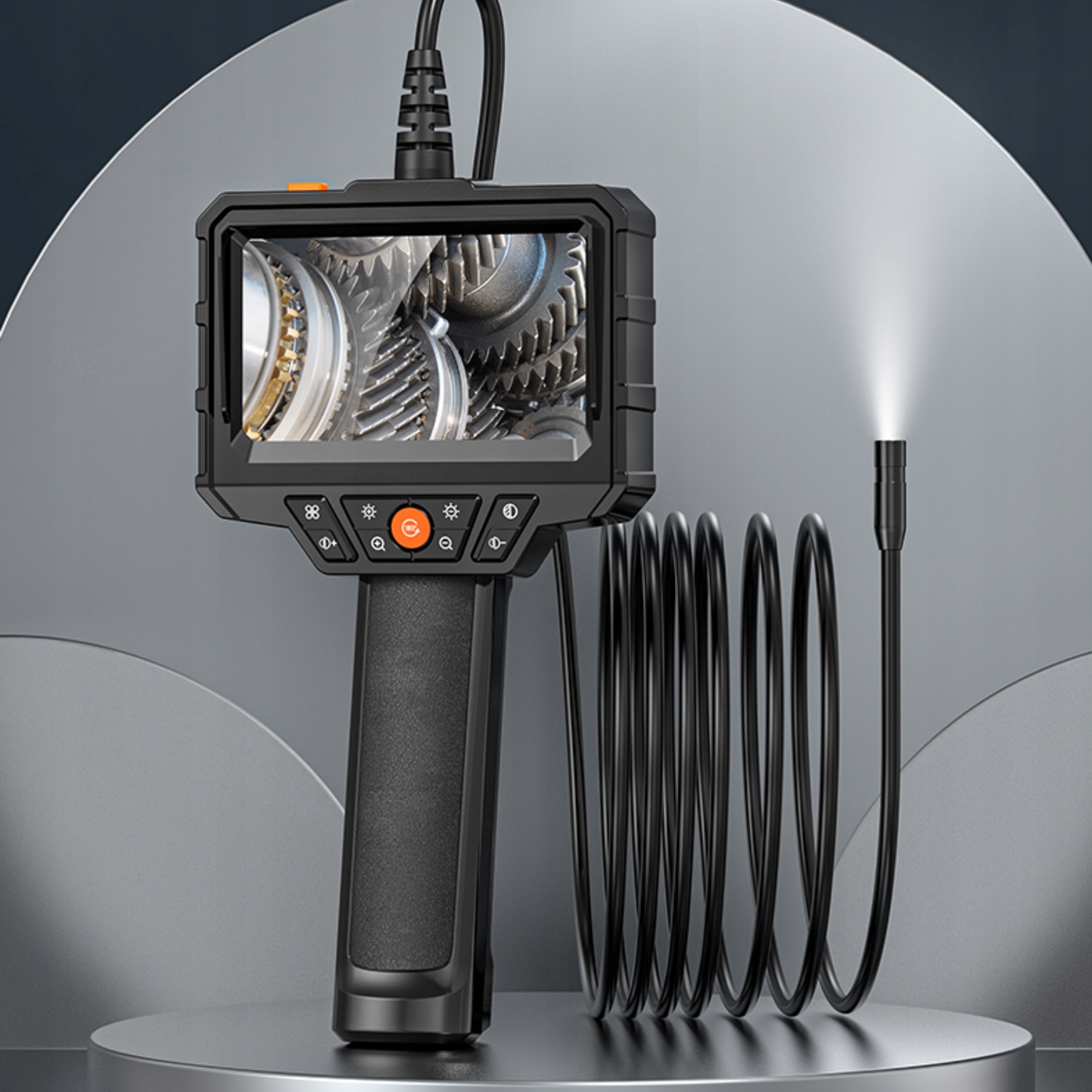 KAMERA INSPEKCYJNA WARSZTATOWA ENDOSKOP IP67 DO RUR 10m LCD 4,3'' Kod producenta G40M