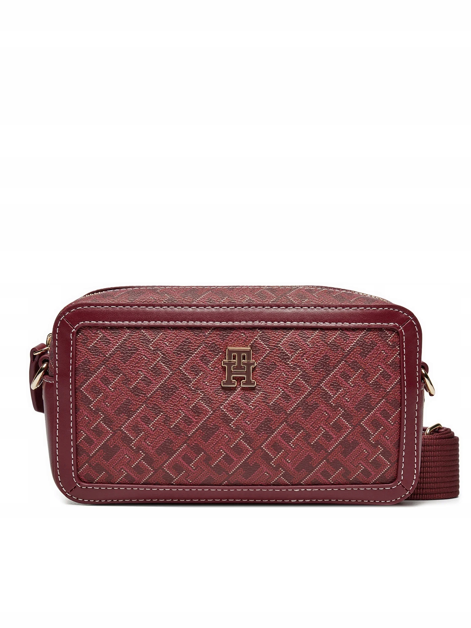 Tommy Hilfiger Kabelka Monoplay AW0AW16442 Červená