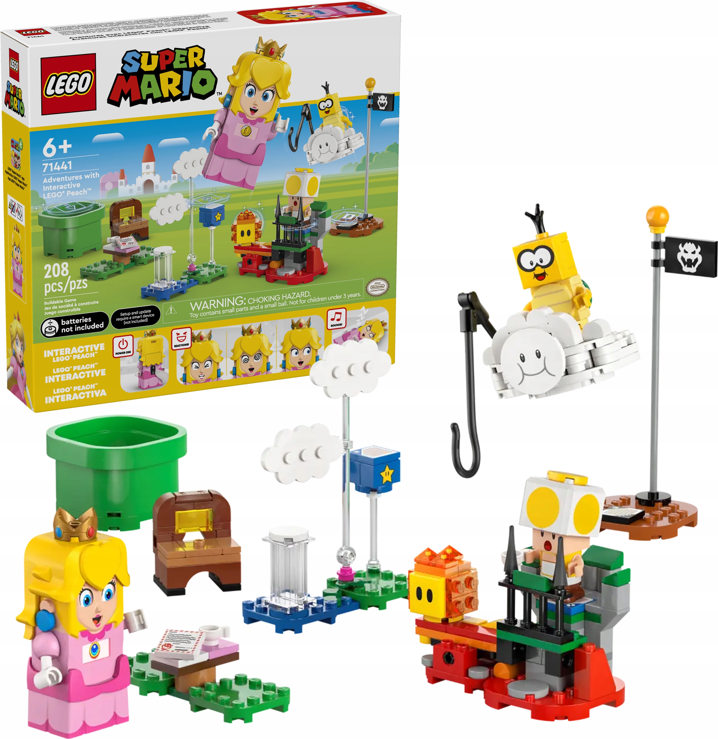 Lego Mario Dobrodružství s interaktivní figurkou Lego Peach 71441
