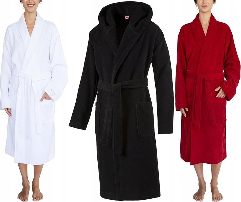 Dámský froté župan 100% bavlna Puma – nová velikost. S/m