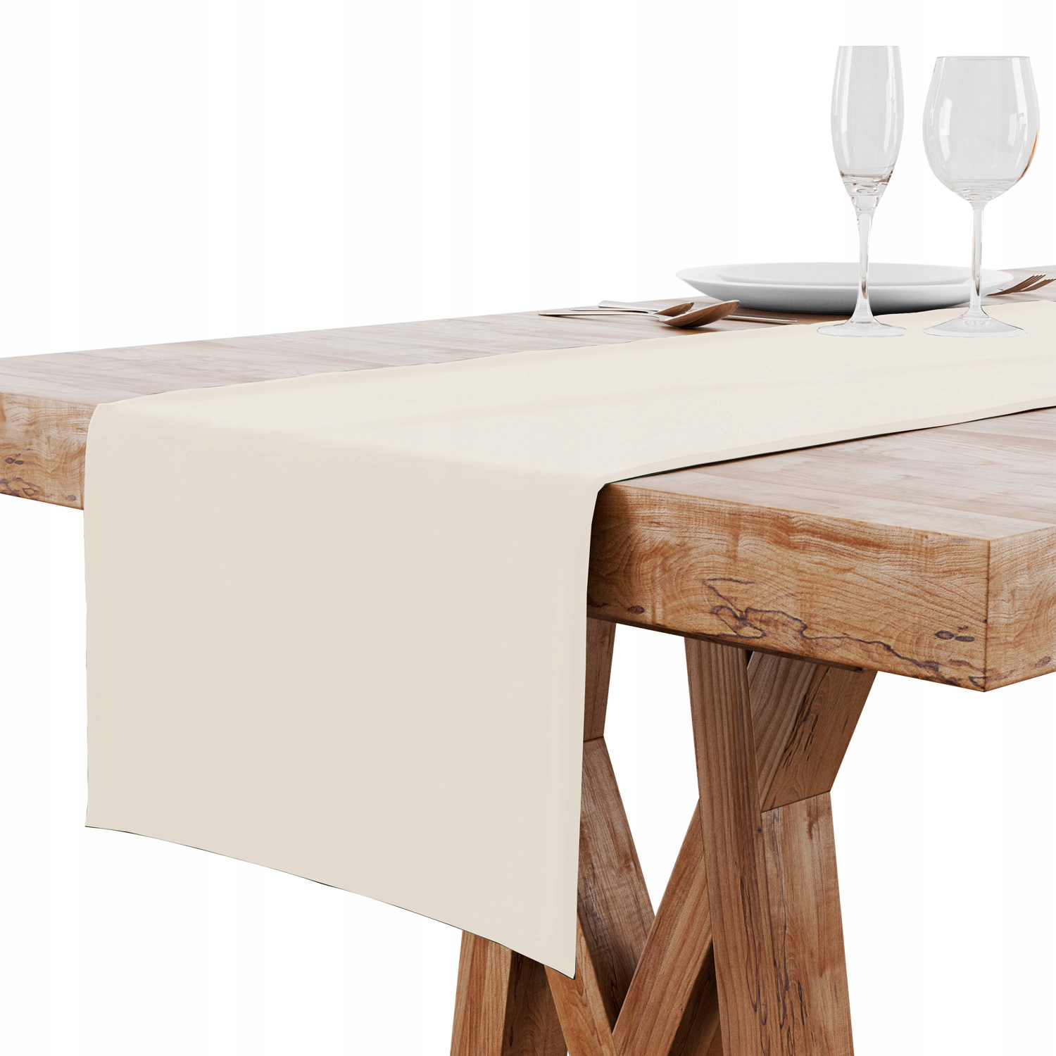 

Bieżnik Plamoodporny Solid 40X140 Ecru Ekri