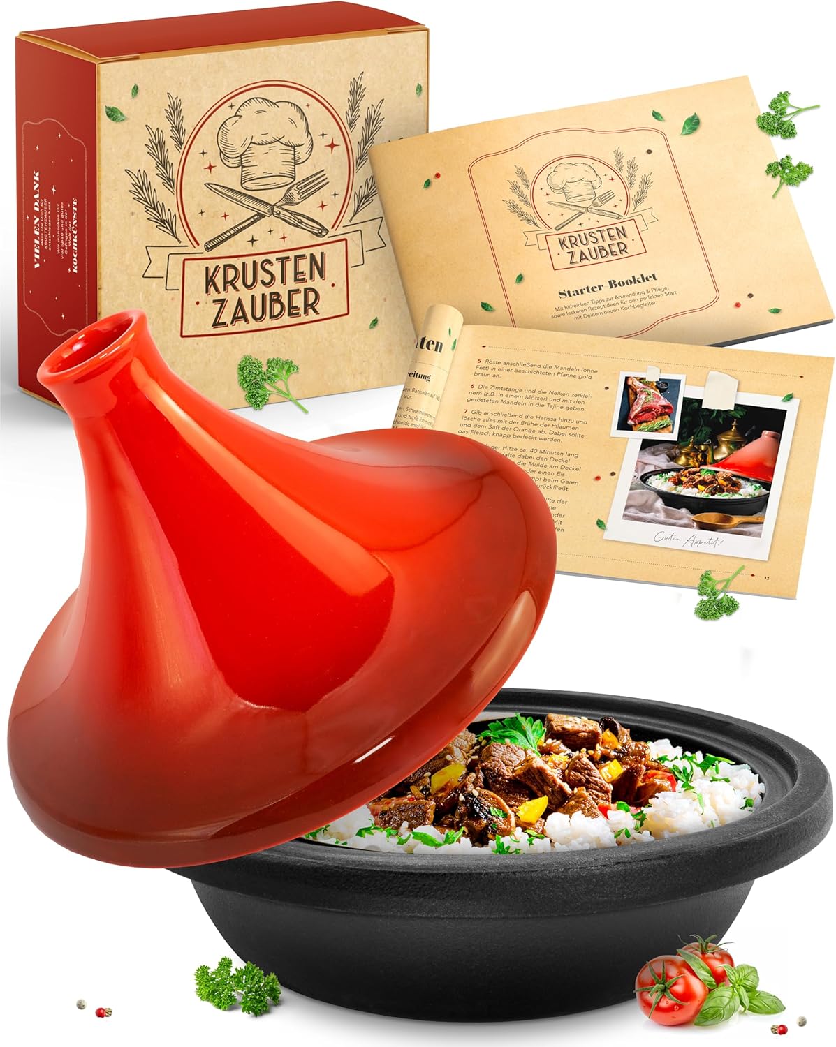 Hrniec Tagine Tajine Liatinový 27CM 2L Marocký