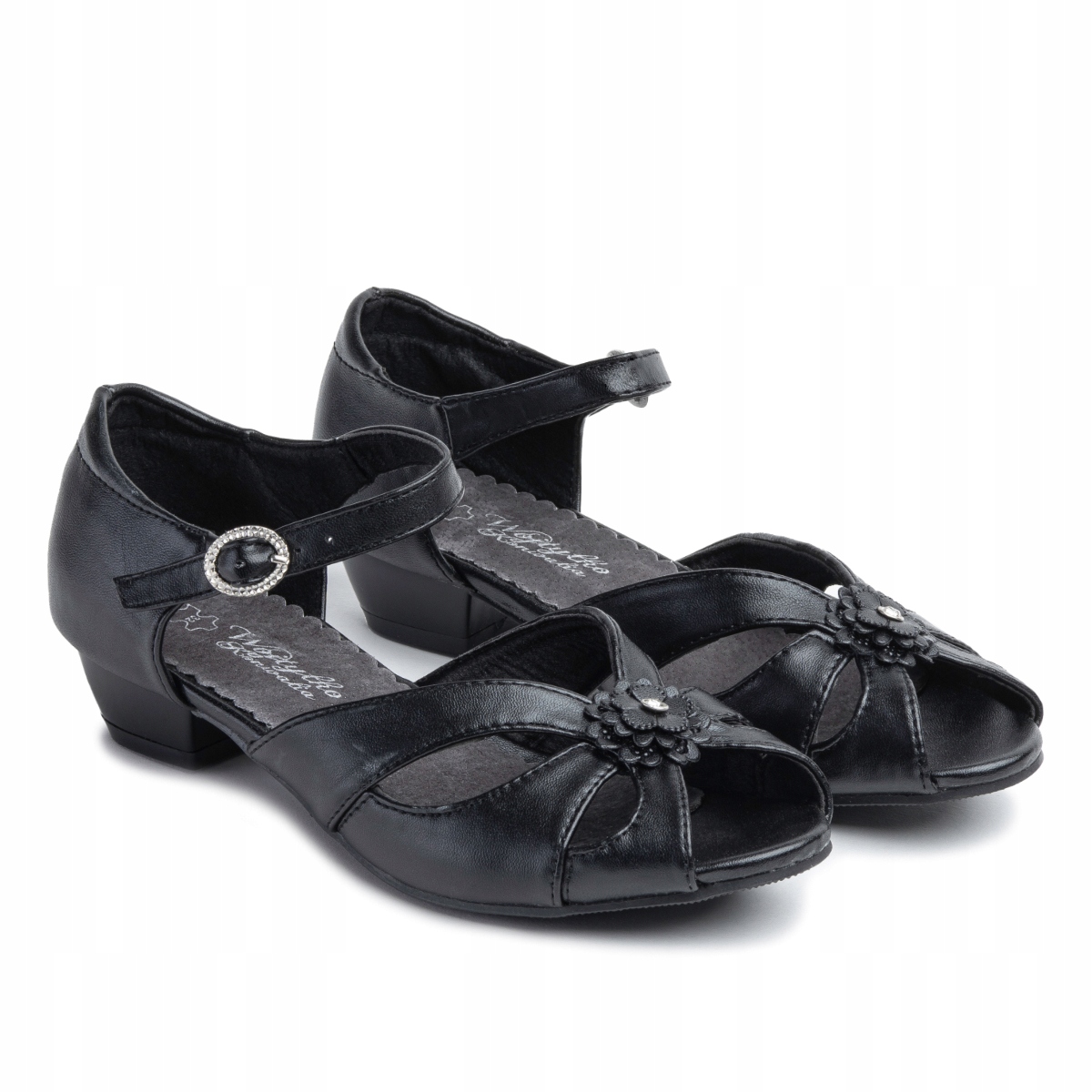 

Buty wizytowe wkł.skóra sprzączka Wojtyłko