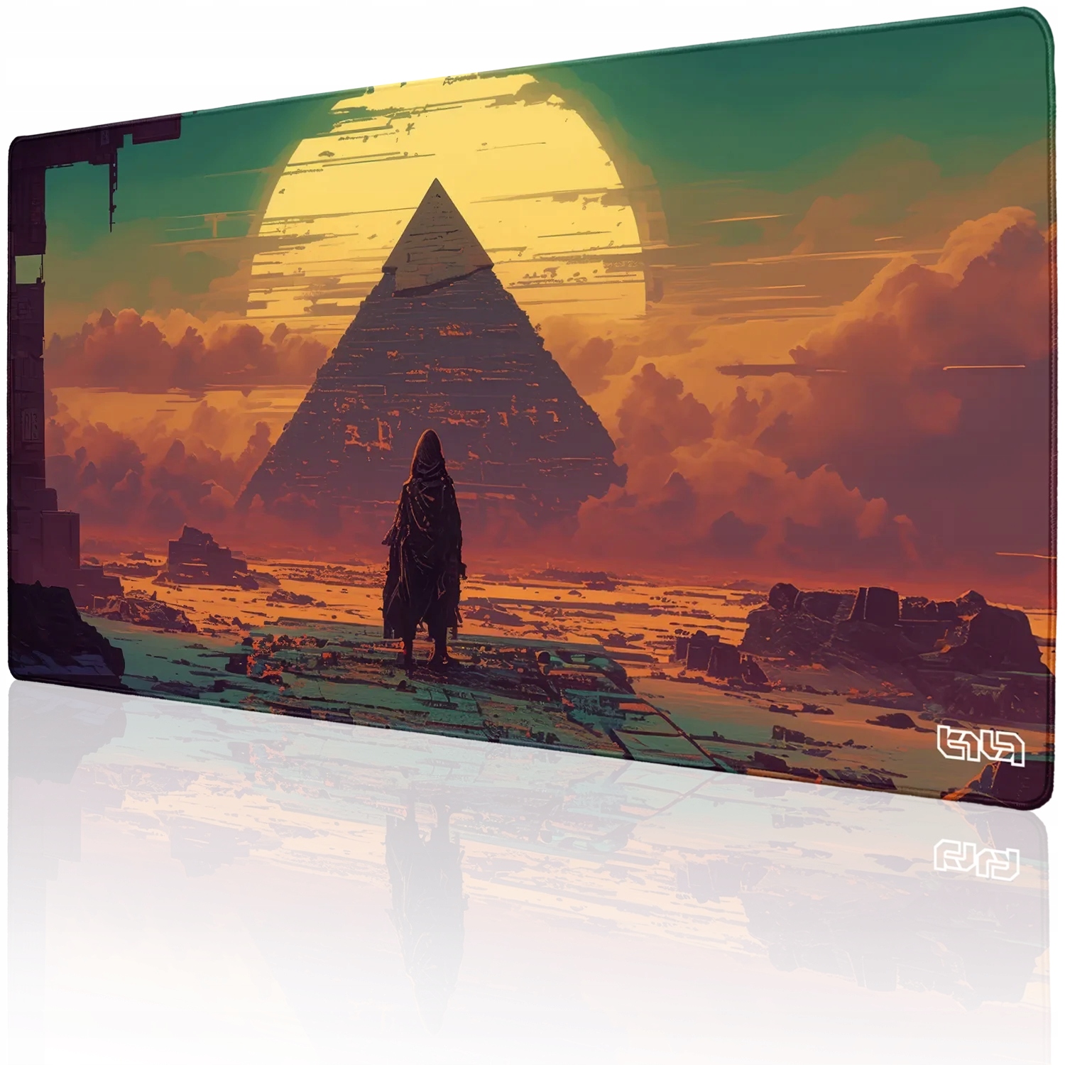 Herní Podložka Poslední pyramida 100x50 Tilt Odolná Dárek