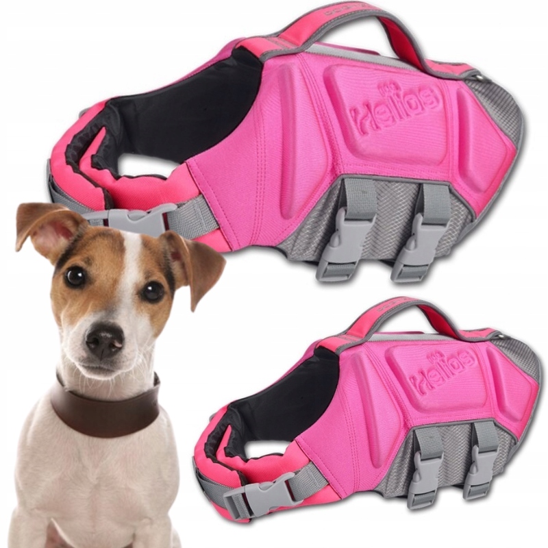 Levně Kapok pro psa na plavání, záchranná vesta do vody, reflexní velikost S